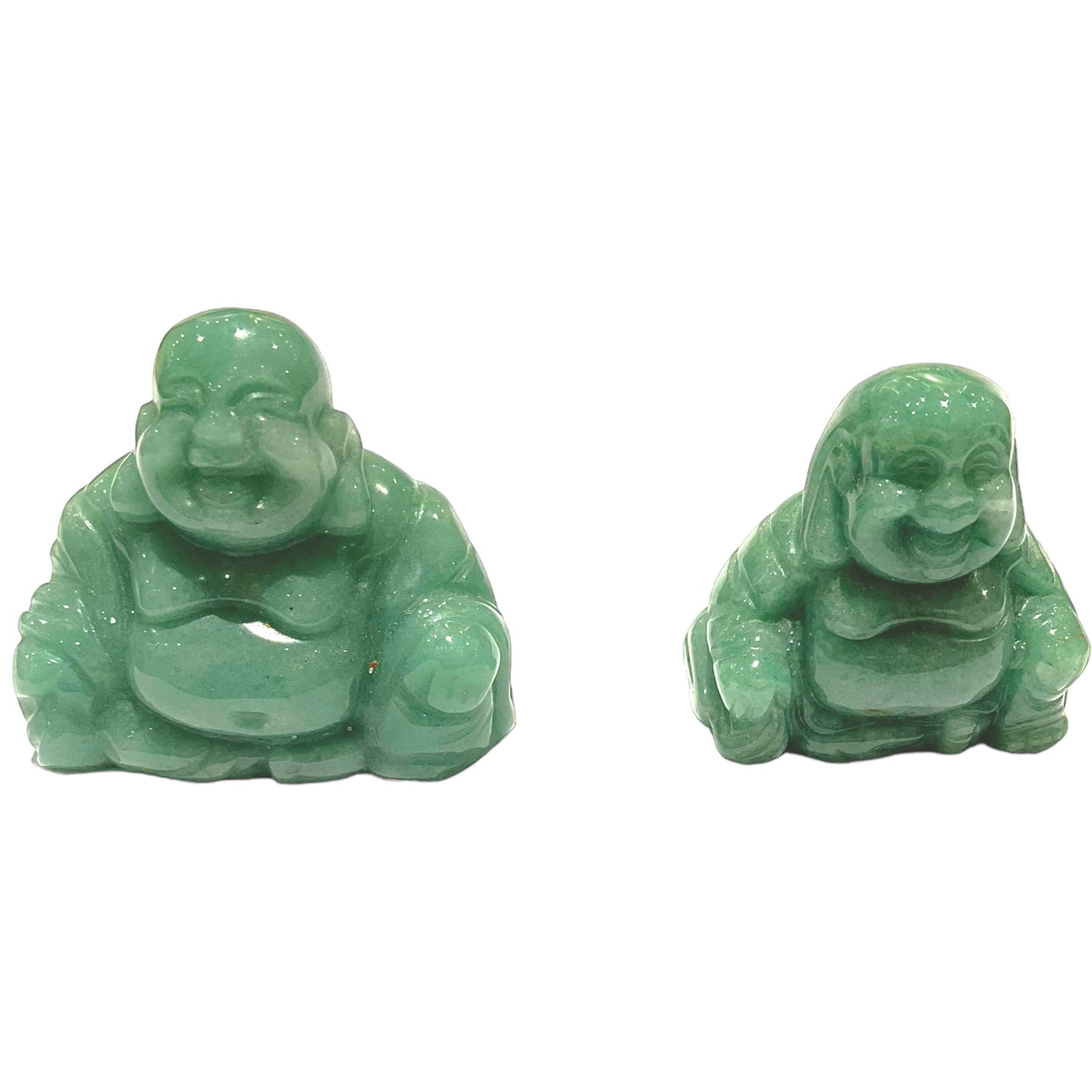 Bouddha en Aventurine verte