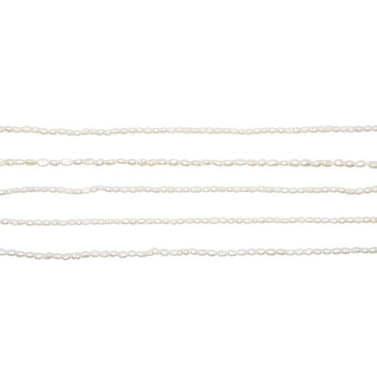 Fil de perle d’eau douce 2.3 mm [5]