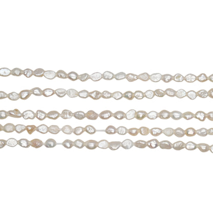 Fil de perle d’eau douce 4-4.5 mm [35]