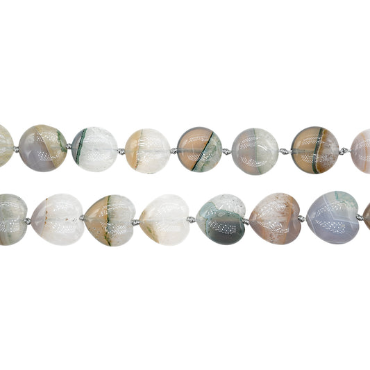 Botswana Brown Agate bead strand (2 shapes available)