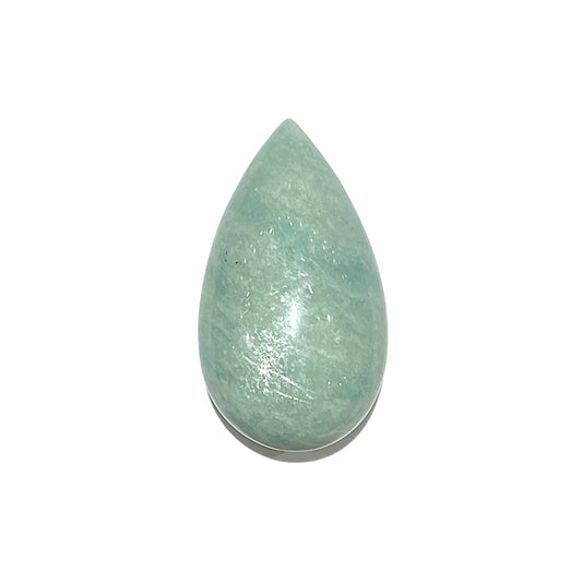 Pendentif Amazonite goutte percé sur le côté