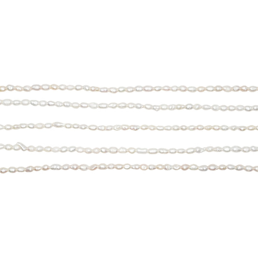 Fil de perle d’eau douce 3 mm [3]