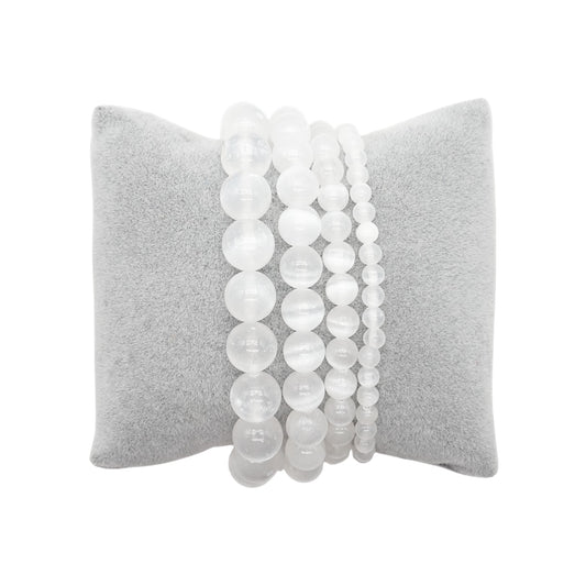 Bracelet Sélenite Oeil de chat A