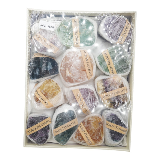 Boîte de Fluorine brute 18x14x4 cm (n°2)