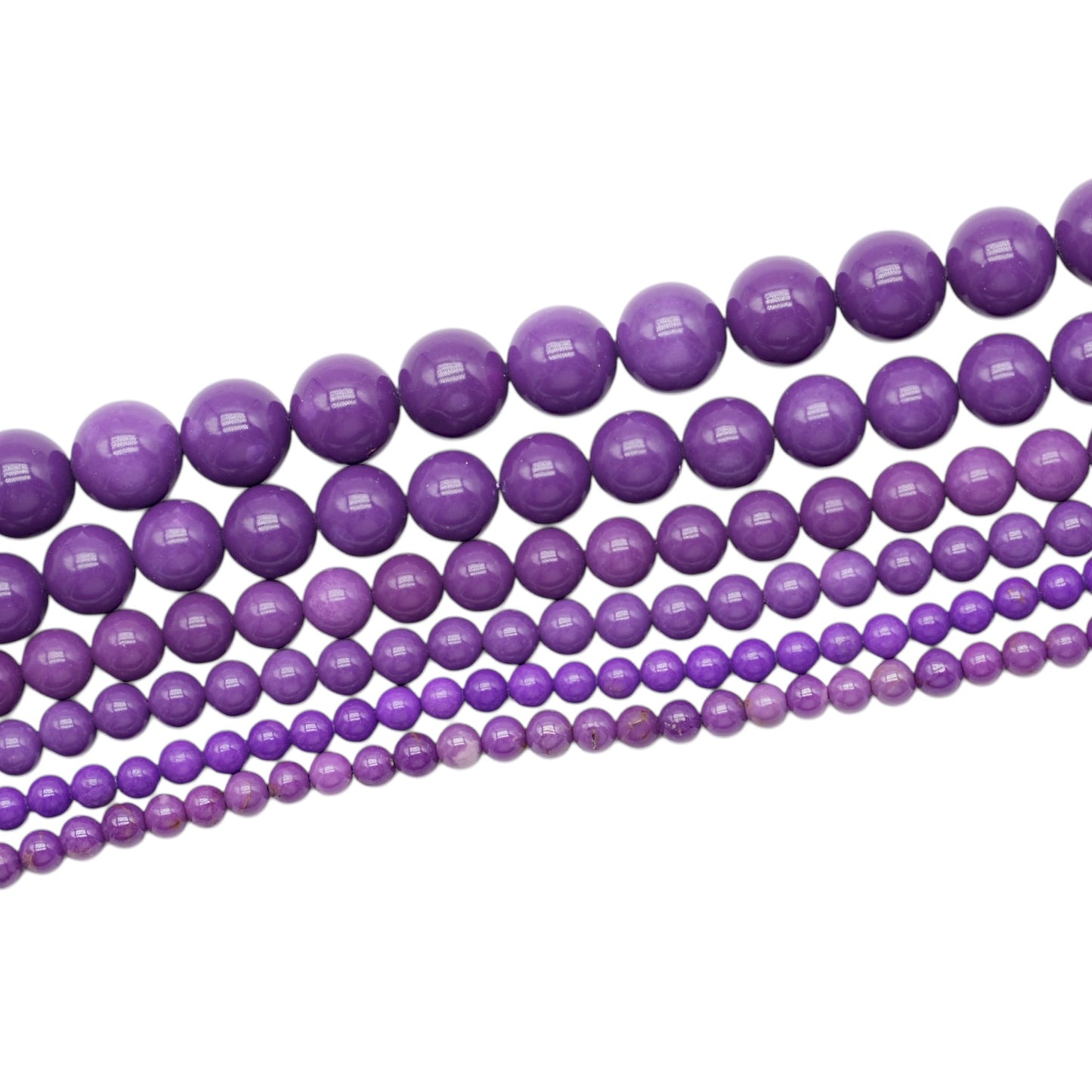 AA+ Phosphosiderite Bead Strand