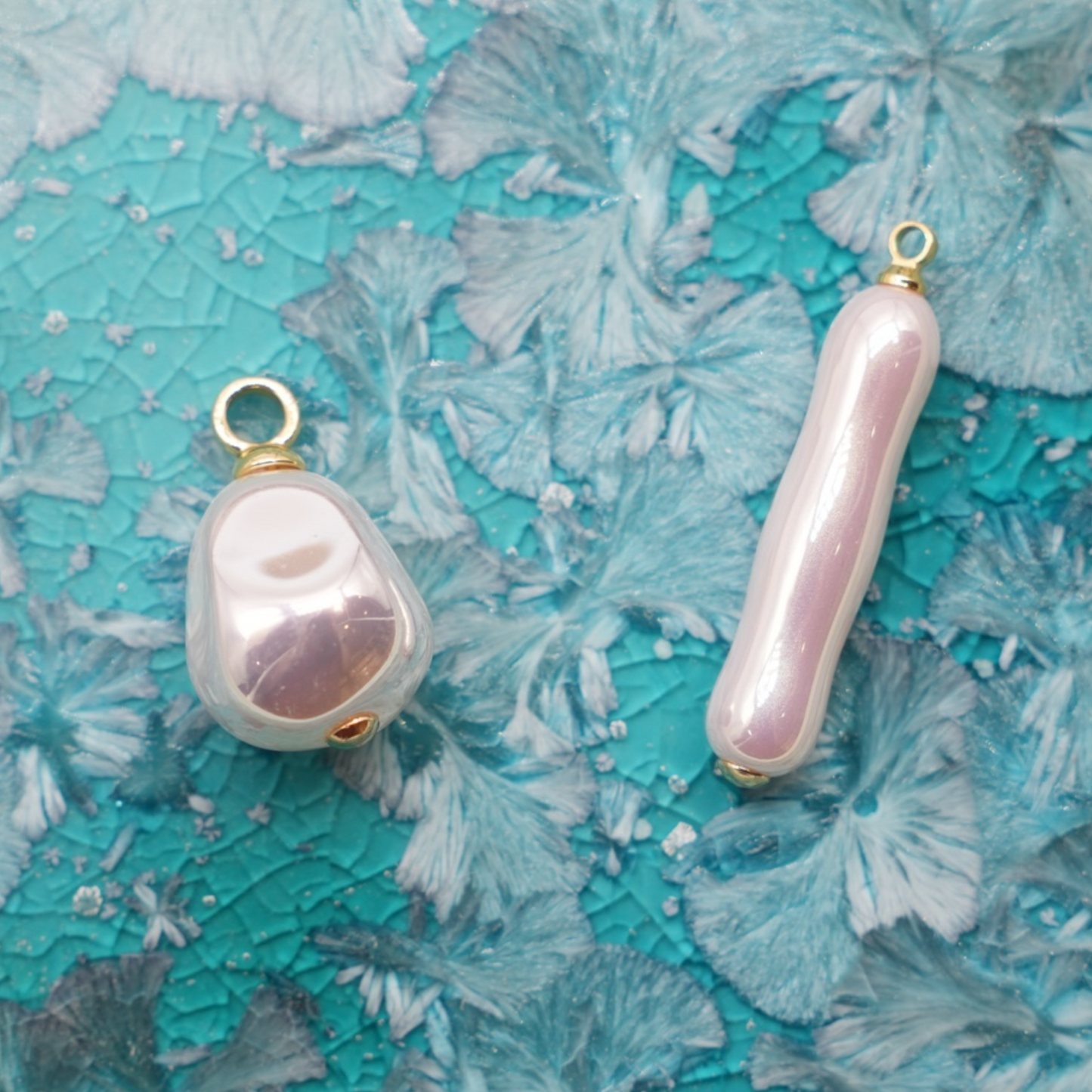 5 Gold-Plated Stainless Steel Charms/Pendants (6 models available)