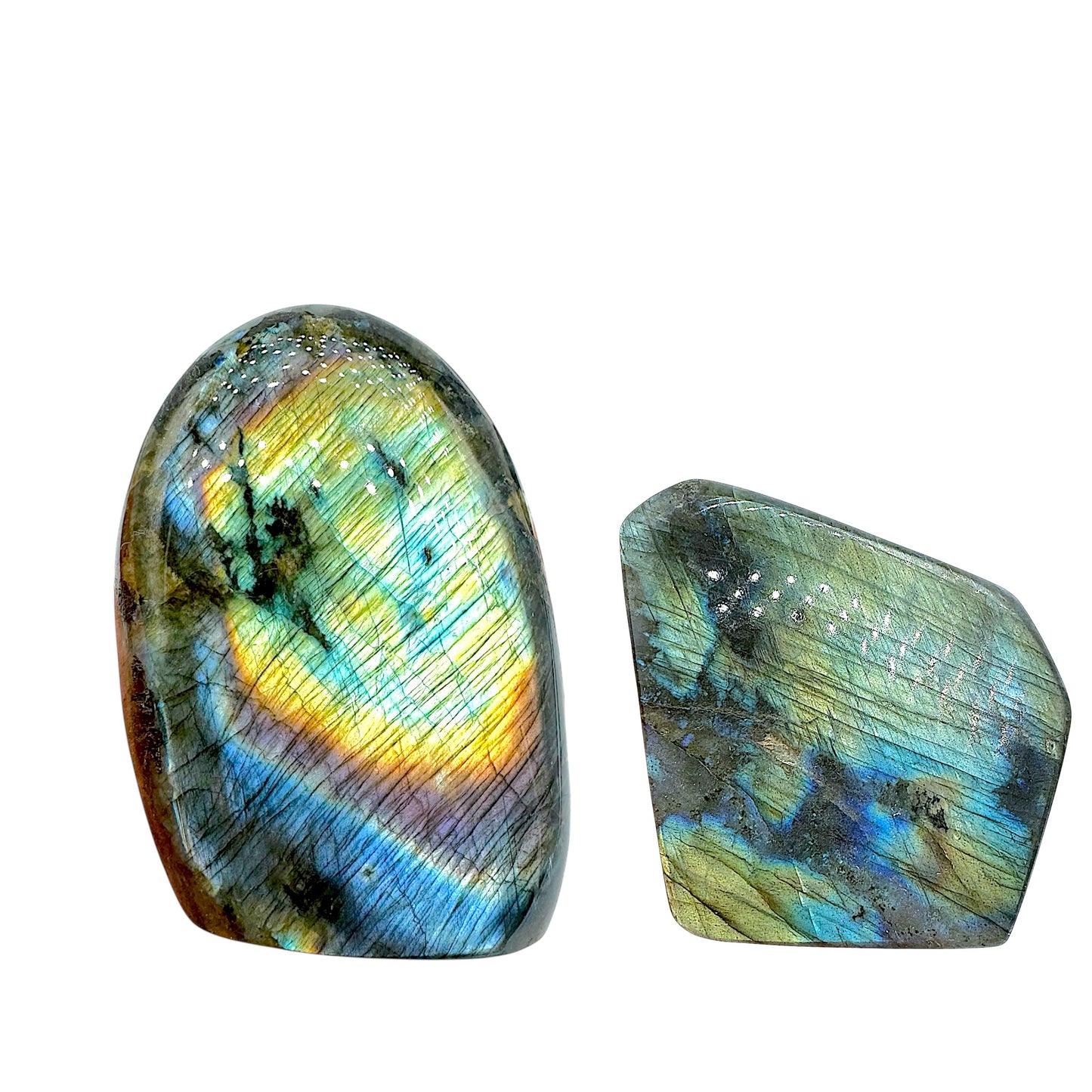 Labradorite forme libre AA+ 538g (Lot 18)