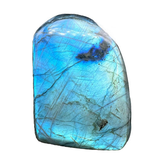 Labradorite flashy forme libre AAA (Lot 26) 465g 9x6x3cm