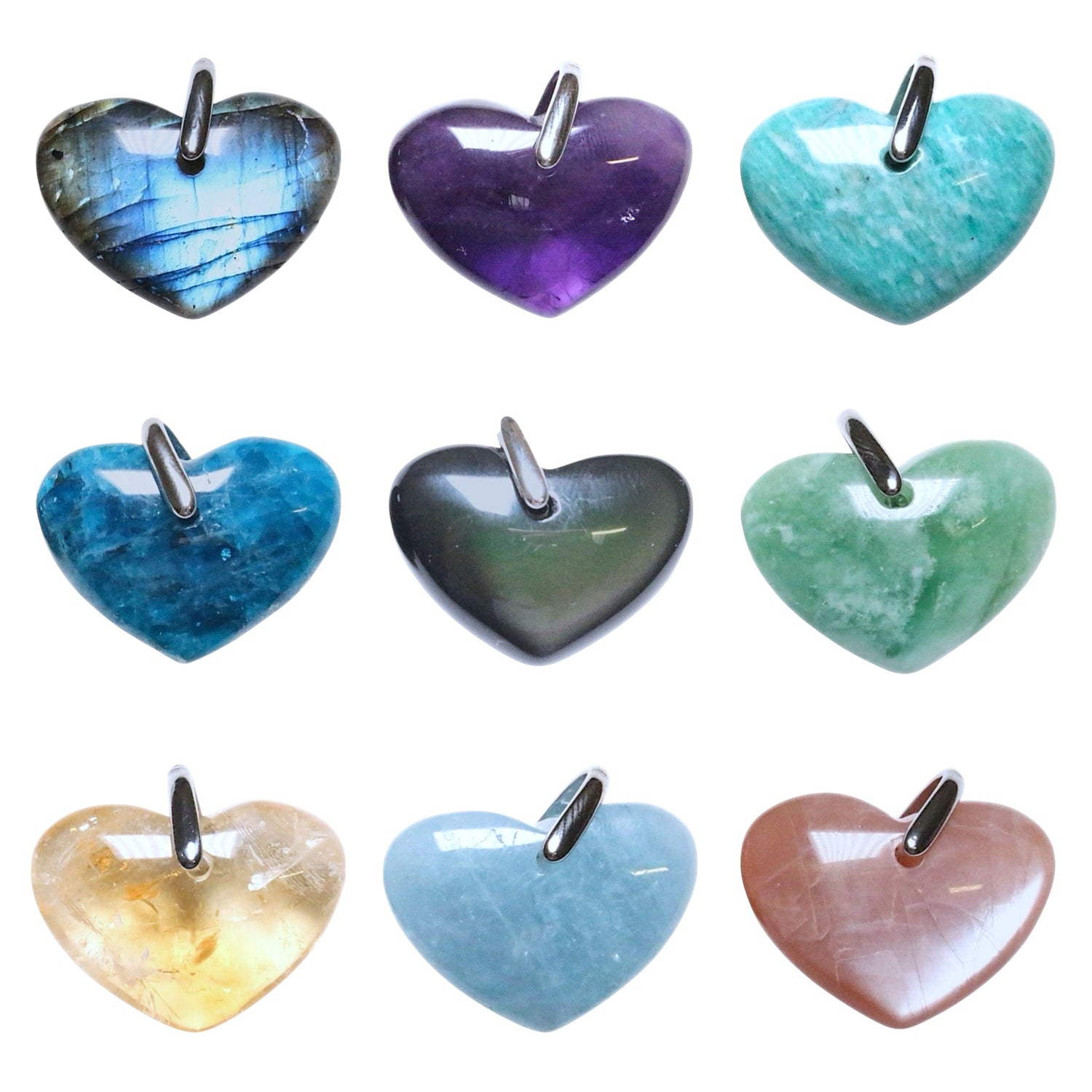 Pendentif forme coeur percé devant (bélière non incluse) - Foliesbijoux