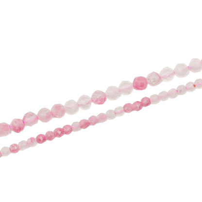 Fil Rhodocrosite du Brésil A en perle facetté