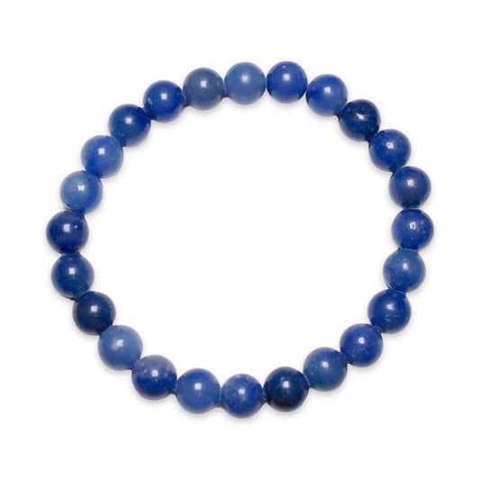 Bracelet Aventurine bleue A taille homme