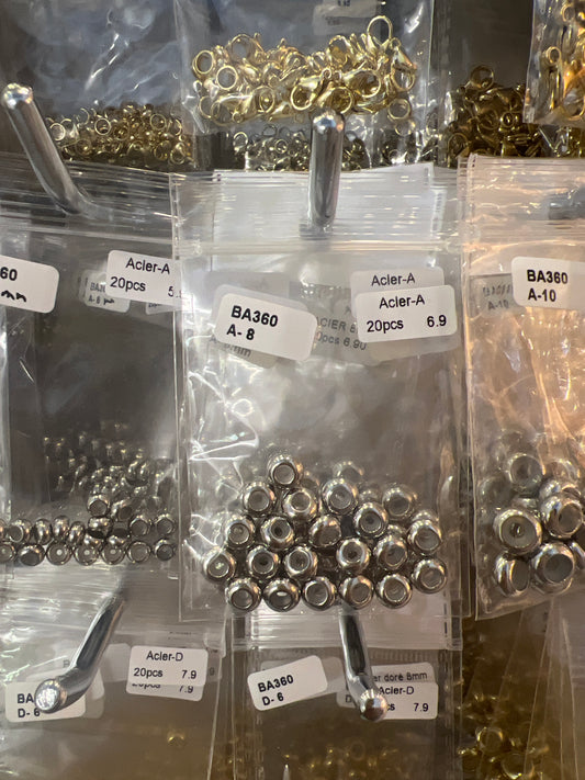 20 Rondelles intercalaires séparateur en acier acier inoxydable référence BA360 (3 tailles)