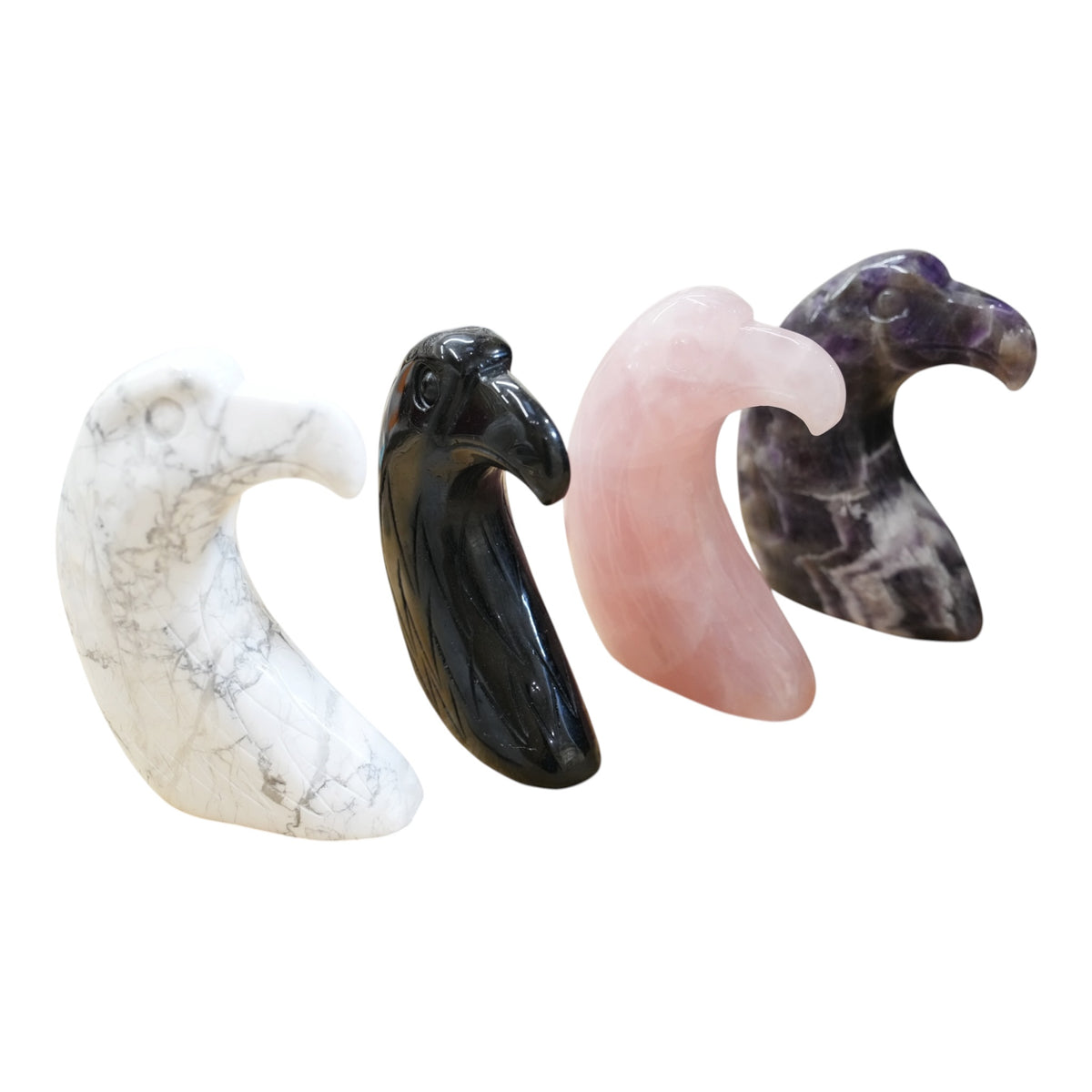 Figurine Aigle 500g environ  — 7.5x12.5 cm (4 pierres disponible)