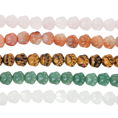 Fil patte de chat en pierre naturelle référence 32 — 15 mm (8 pierres disponible)