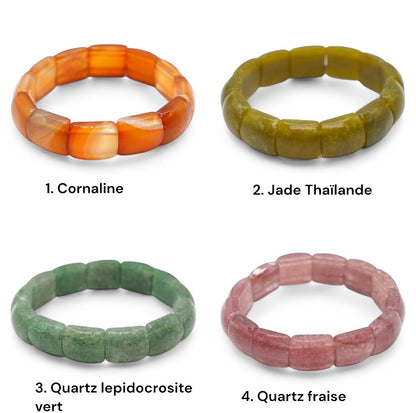 Bracelet AA+ 14x18x7 mm (12 pierres disponible) #5