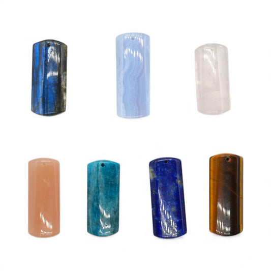 Pendentif 16x40 mm (7 pierres disponible)