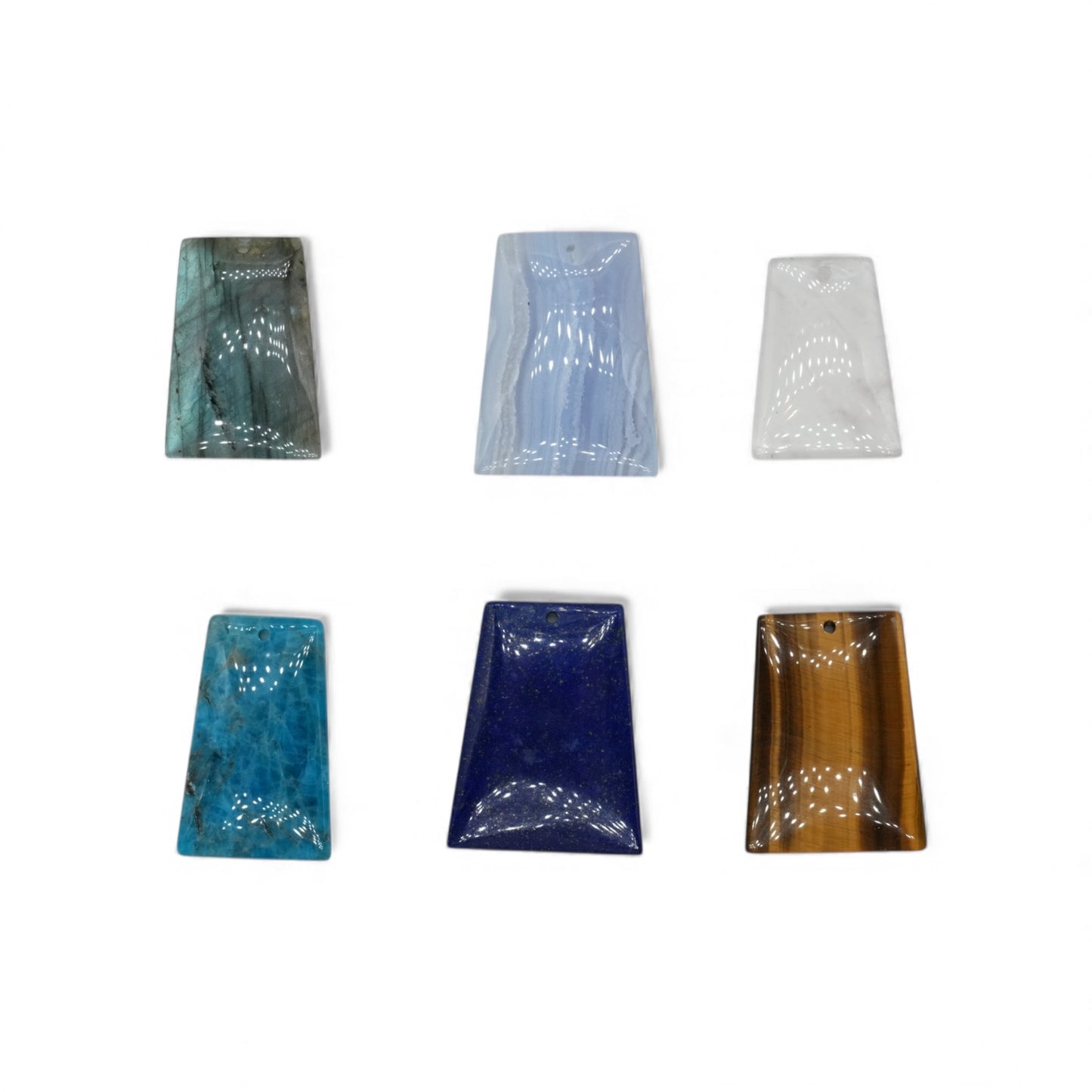 Pendentif 20x30-28x38 mm (6 pierres disponible)