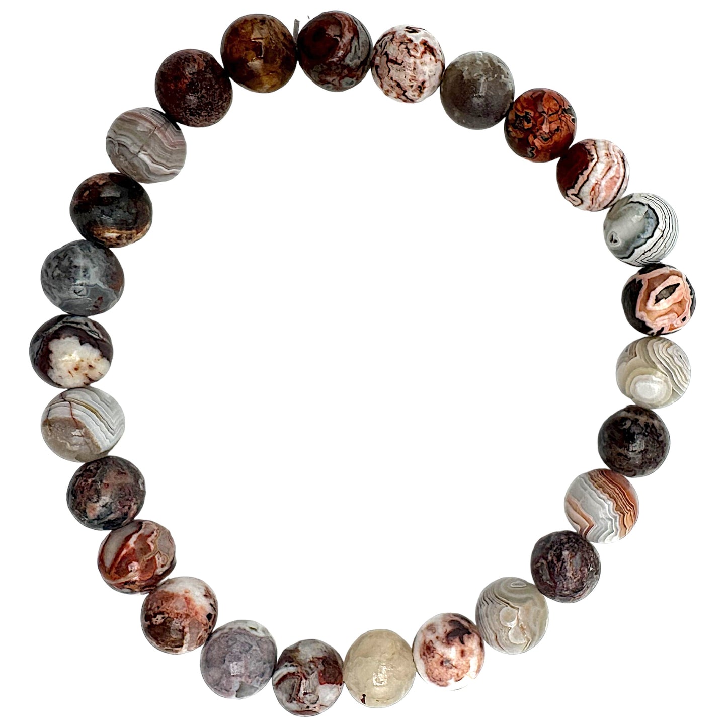 Bracelet taille homme Agate Crazy A