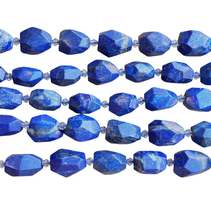 Fil de perle forme libre Lapis 18x25 mm (référence 122)