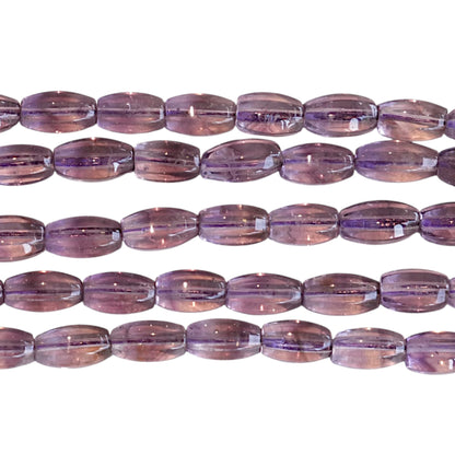 Fil de perle forme libre Améthyste lavande 6x12 mm (référence 128)