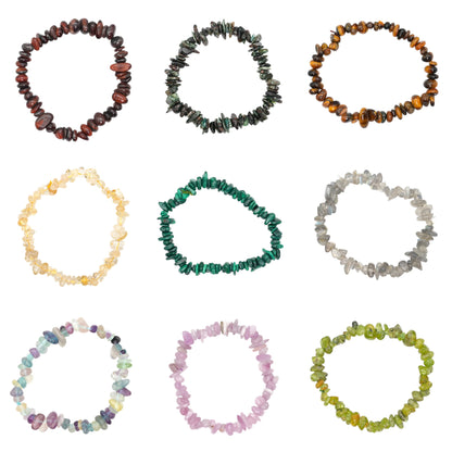 Bracelet baroque (42 pierres naturelles disponible)