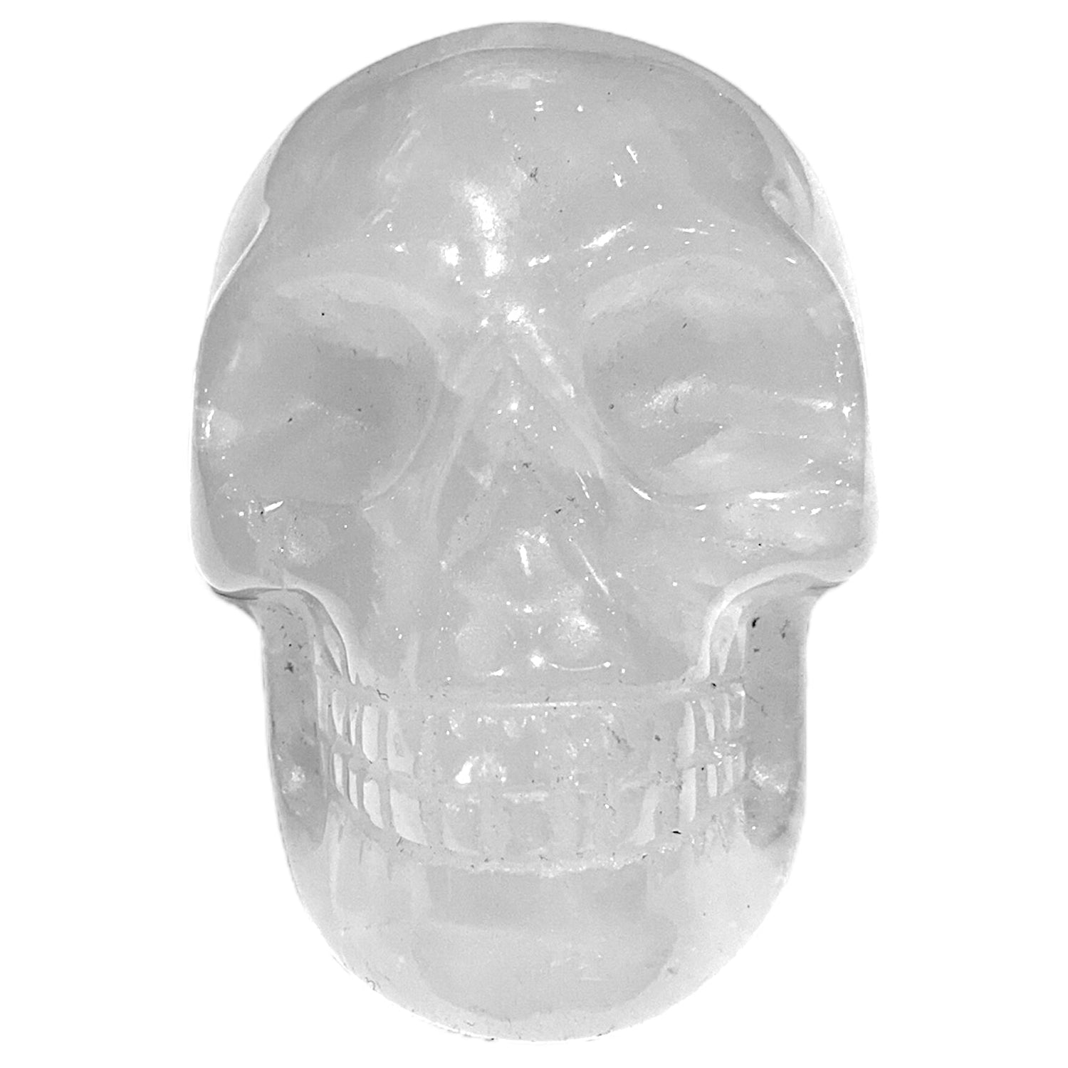 Crâne en Cristal de Roche - Foliesbijoux