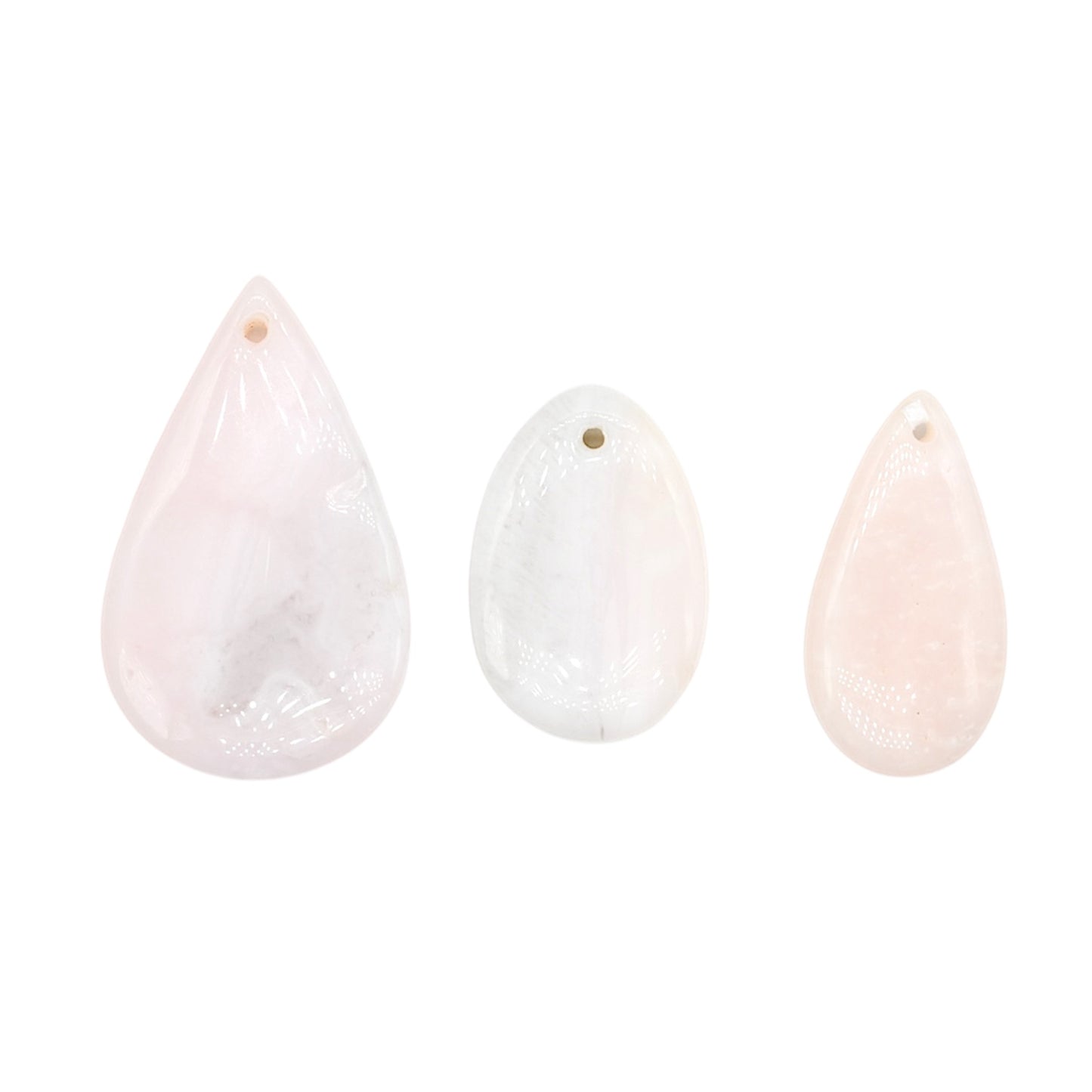 Pendentif opale des Andes forme libre aléatoire percé devant