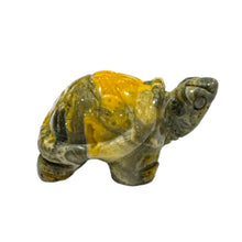 Load image into Gallery viewer, Statue Tortue en Agate crazy taille moyenne
