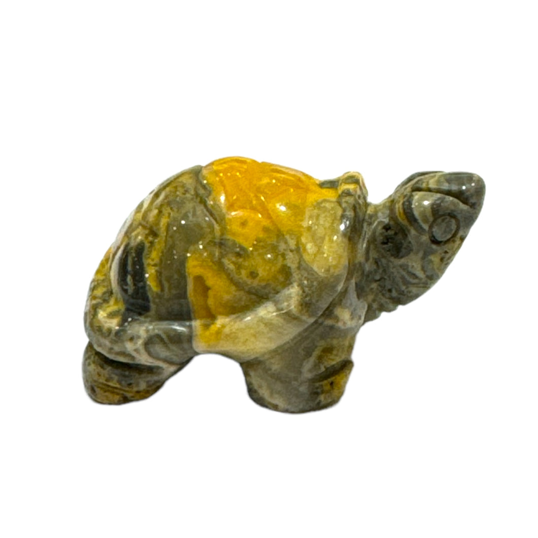 Statue Tortue en Agate crazy taille moyenne