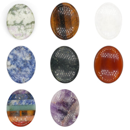 Galet anti stress forme ovale (17 pierres disponible)