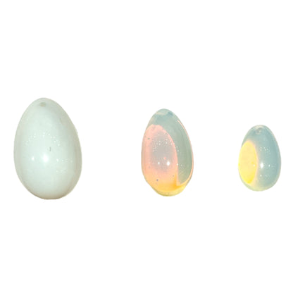 3 Oeuf de Yoni en Opaline