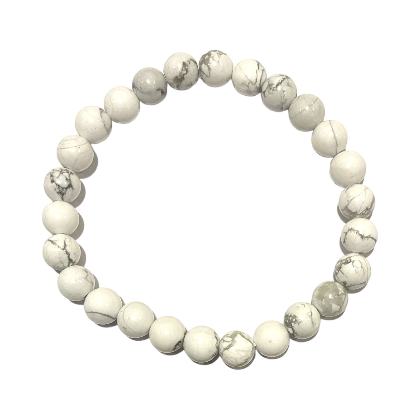 Bracelet Howlite Blanche A enfant