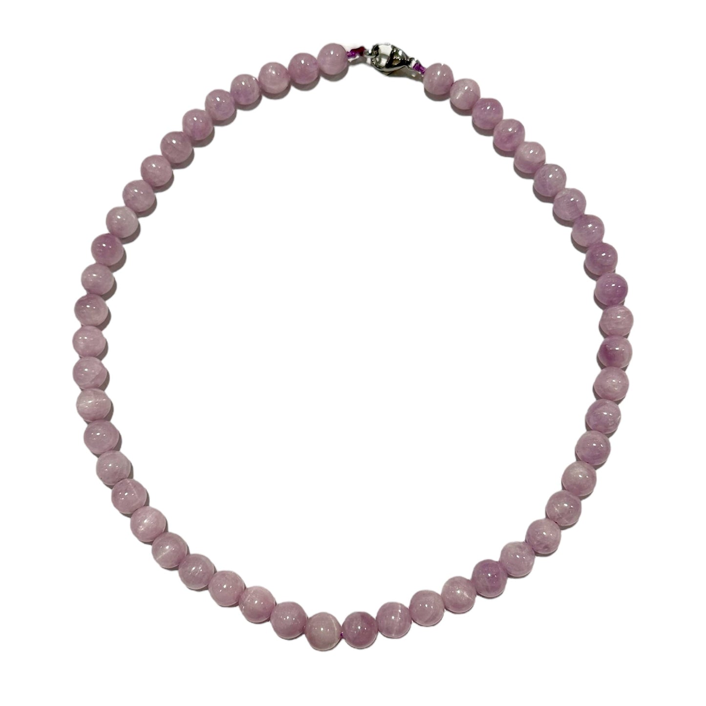 Collier boule Kunzite AAA