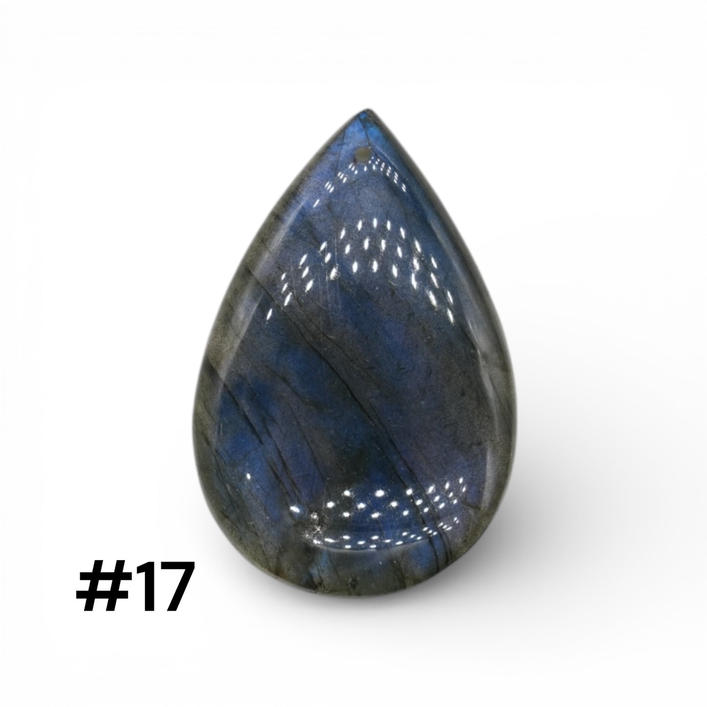 Pendentif en labradorite extra bleue (17 formes disponible)