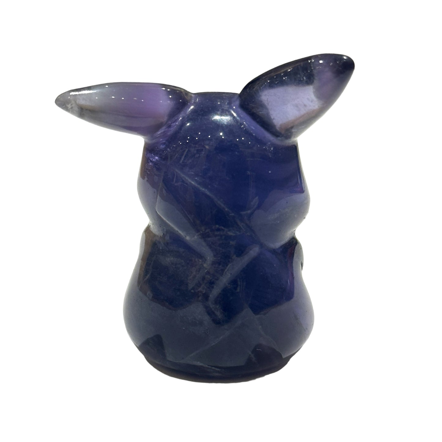 Figurine Pikachu en fluorine violette