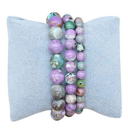 Bracelet Opale multicolore violette A