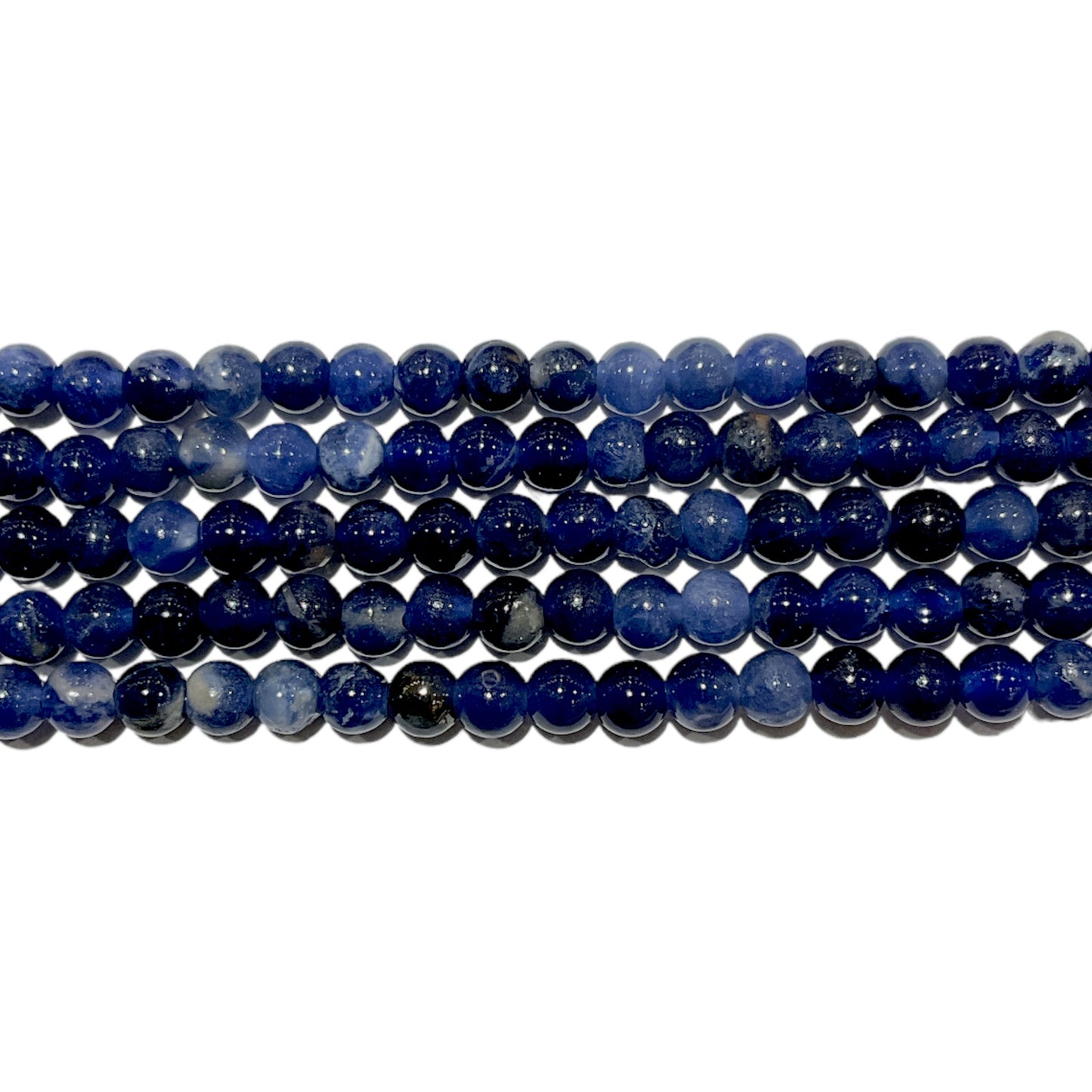 Fil de perle Sodalite A+ 3 mm