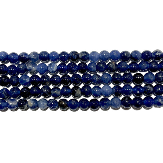 Fil de perle Sodalite A+ 3 mm