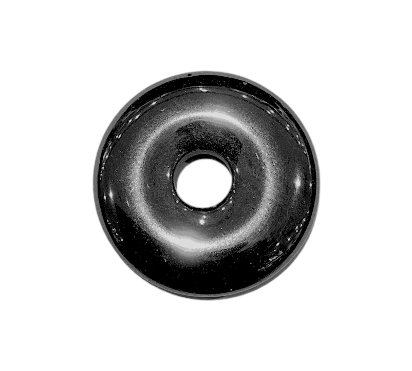 Pendentif Donut en Hématite