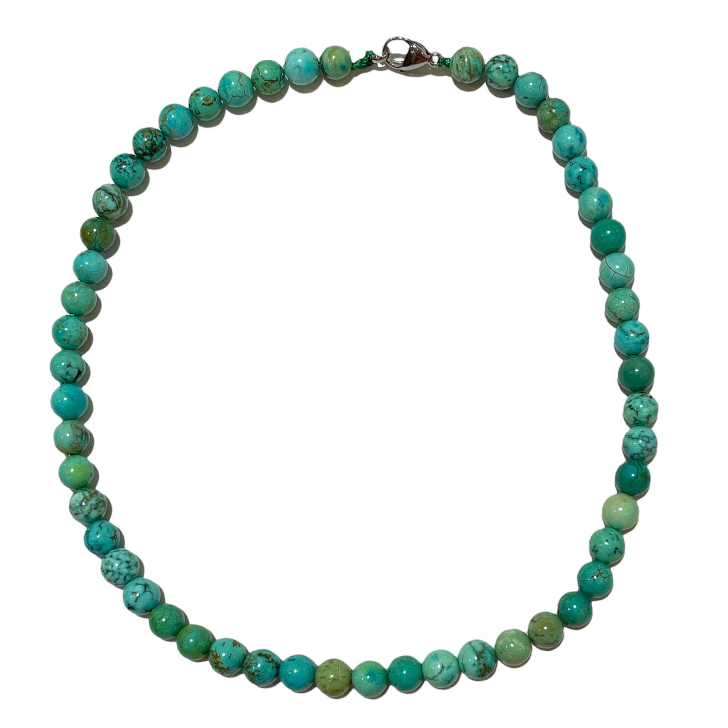 Collier boule Turquoise de Chine