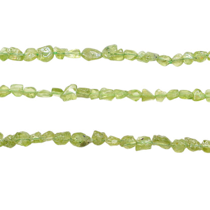 Fil de perle forme libre Peridot (référence 170 à 172)