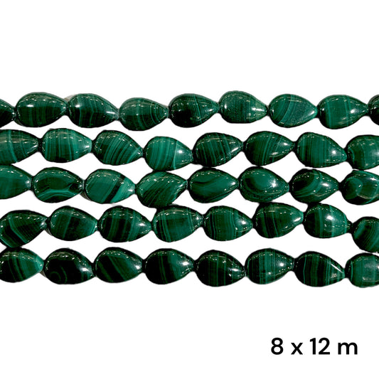 Fil Malachite goutte multi variante