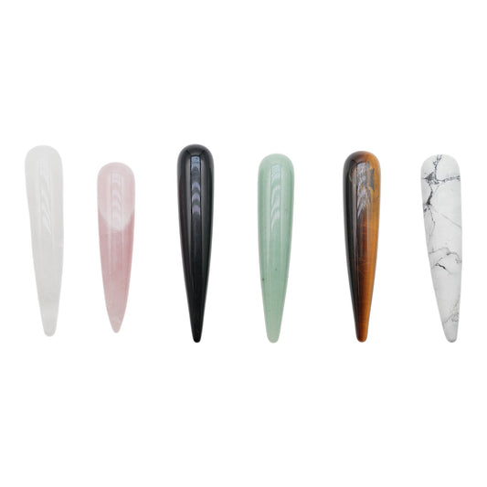 Baton de massage à une pointe (7 pierres disponible) — RESTOCK NEW