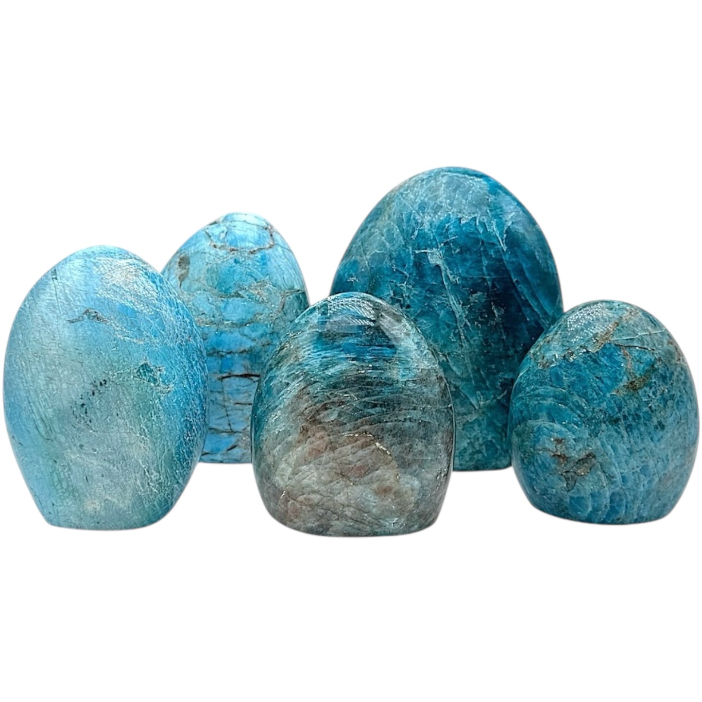 Apatite bleue forme libre