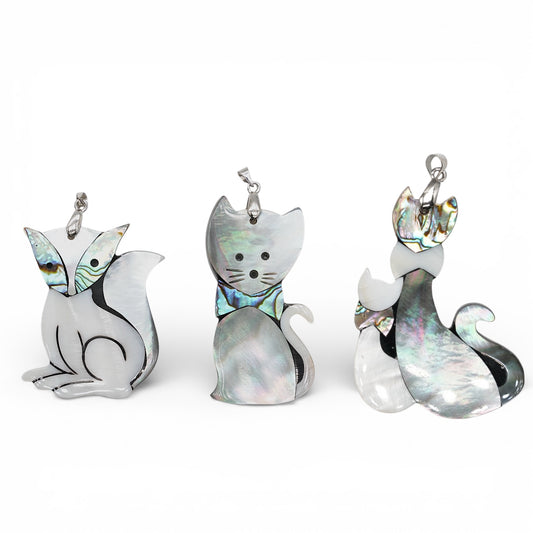 Pendentif Ormeau animaux (3 formes disponible)