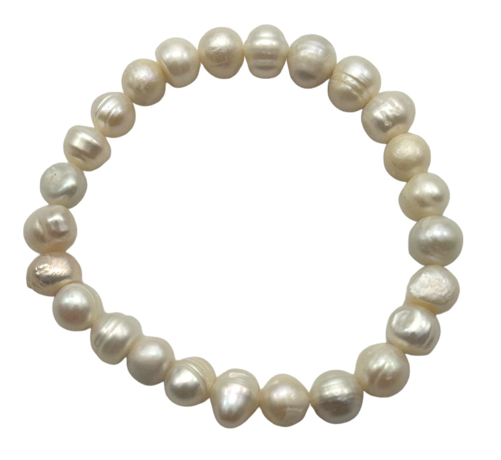 Bracelet perles d’eau douce AA 8-9 mm numéro 3