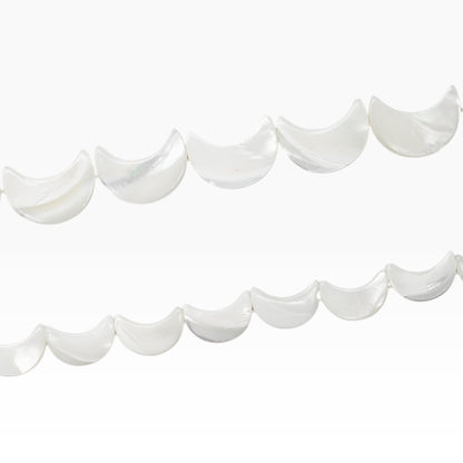 Fil de Lunes en nacre blanche