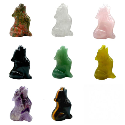 Figurine Loup (8 pierres disponible)