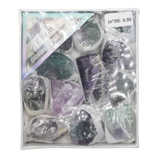 Boîte de mini Fluorine 8,5x10x3,5 cm N°39