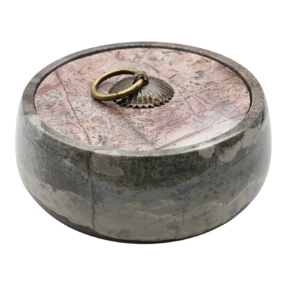 Boite à bijoux en Jaspe Paysage – 11x5 cm (piece unique & aléatoire)